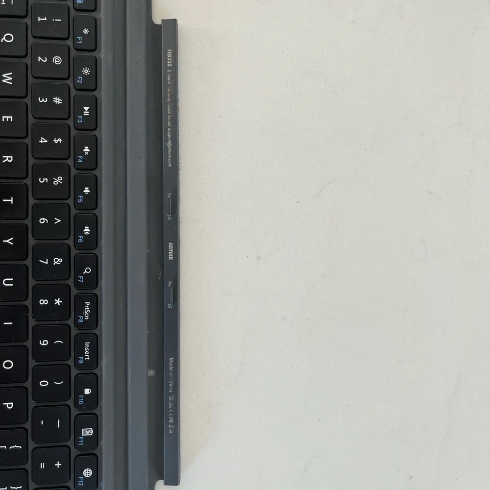 Amazon Gray Tablet Keyboard with Touchpad
